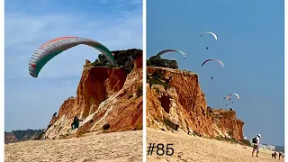 Portugal Vlogs 2024 | Part 2: Paragliding at Falésia Beach | Vlog #85