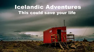 Landscape photography adventures in Iceland - this cabin could save your life