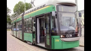 Raitiovaunu 1&1A Tram.Helsinki Heinäkuu 3-5 July 2017