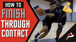 3 Ways To Finish Through Contact | Score More Points Around The Basket | Pro Training Basketball