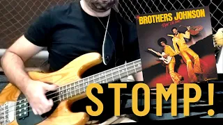 The Brothers Johnsons - Stomp (Bass Cover with Bass Solo) - Louis Johnson