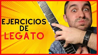 APRENDE a TOCAR RÁPIDO con LEGATO 🎸 el MEJOR EJERCICIO de Guitarra Eléctrica