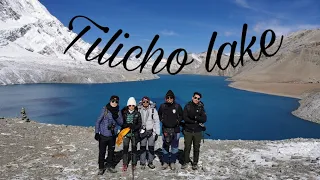 Annapurna circuit, Tilicho lake. Visit Nepal 2020