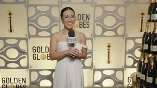 Ali Wong | 81st Golden Globes Winner's Backstage Interview