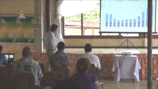 Fijian Attorney General Aiyaz Sayed-Khaiyum, public budget consultations at Tailevu North