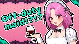 Your maid girl wants to hang after work?!? 【Free Chat】