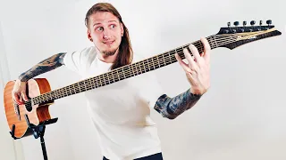The worlds longest guitar actually sounds HEAVENLY