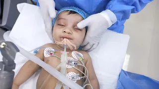 1 Year Old Child Goes Under General Anesthesia