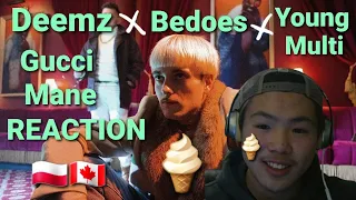Deemz X Bedoes X Young Multi - Gucci Mane [official video] | REACTION (Reacting To Polish Rap)