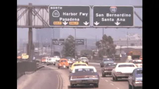 Los Angeles 1973 archive footage