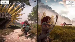 Horizon Forbidden West vs Horizon Zero Dawn | | Direct And Side By Side Comparison