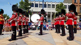 Irish guards @ Armed Forces Day in Coleraine