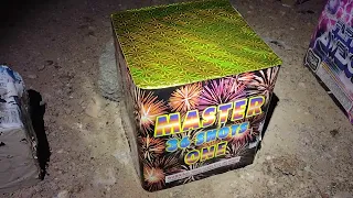 1/2 MASTER ASSORTMENT 500G 36 SHOT FIREWORK CAKE ONE