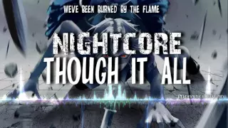 ►♫Nightcore♫ - Through It All [Spoken] + LYRICS