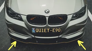 BMW E90 Gets Custom Lip!! (Bumper Makeover)