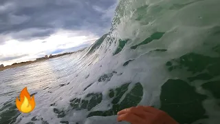 DERNIÈRE GAVADE AVANT LA TEMPÊTE À HOSSEGOR 🔥 | POV edit ( Vlog Surf )