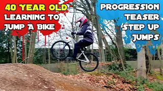 Step Up Progression Teaser 40 Year Old Learning To Jump A Bike