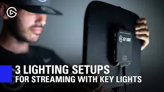 3 Lighting Setups for Streaming with Elgato Key Lights