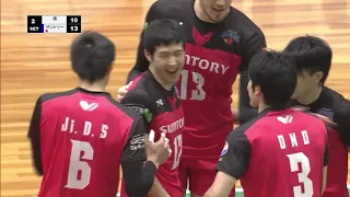 【Vリーグ公式】2019/12/07ハイライト #堺ブレイザーズ vs #サントリーサンバーズ