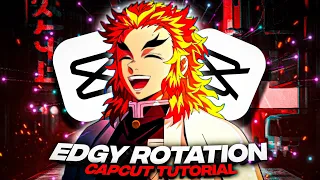 Edgy Rotation ( Simple & Easy ) | Capcut Tutorial