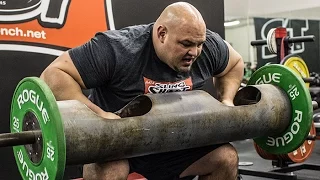 Log Press Tips from World's Strongest Man Brian Shaw