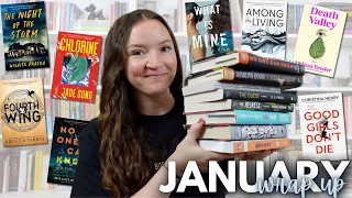 JANUARY WRAP UP (2024) | a great (& kinda chaotic) start to the year!