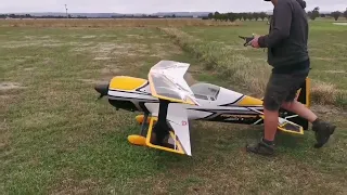 Flex Innovations Mamda 120 with a DLE-130. Second flight