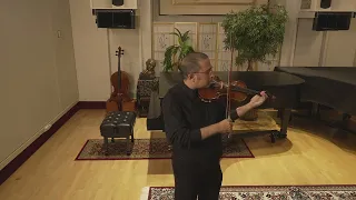 Mozart Symphony No. 39 4th Movement Violin Excerpt; Adam Syed, violin