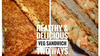Veg Sandwich Recipe | Healthy & Delicious Sandwich | Crispy Veg Mayonnaise | Ekta's Kitchen