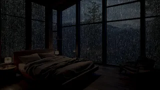 Nature's lullaby: rain kissing the window - Cradling the forest to sleep - Bye Bye Insomnia