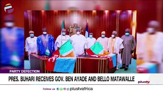 Pres. Buhari Receives Gov. Ben Ayade And Bello Matawalle | NEWS