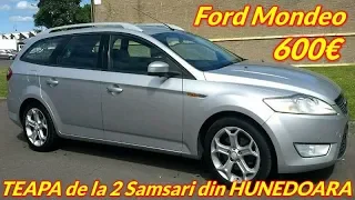 Teapa cu un Ford Mondeo de la 2 Samsari din Hunedoara