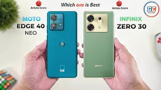 Moto Edge 40 Neo Vs infinix Zero 30 | Full Comparison ⚡ Which one is Best?