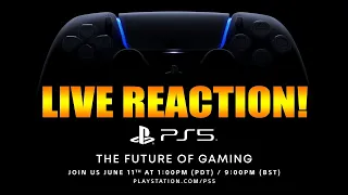 PS5 Reveal Stream Live Reactions! The Future Of Gaming