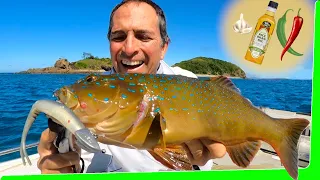 50km offshore - Day 2 Solo boat Camping - Catch and Cook - Tropical Islands - EP.566