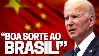 EUA: boa sorte ao Brasil! Acordos bilionários Brasil e China! Lula: EUA não pode incentivar a guerra