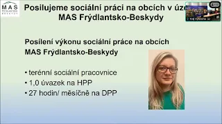 Záznam semináře - Sociální práce ve venkovských oblastech, 16. 1. 2024 v Jihlavě - příklady MAS