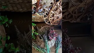 Уютный дорбаскет #бумага #handmade #плетение #Doorbasket #basket #декор #дизайн #цветы #florist