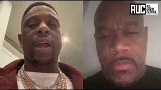 Boosie Reacts to Wack 100 Threatening To Put Hands On Him "Its Not Gone Be A Good Day"