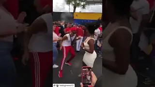 Comunidad Venezolana haciéndose sentir en Miami!! 🇻🇪💃#tambores #viral #venezuela #miami #sanjuan