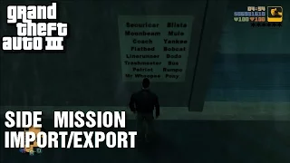 GTA III - Side-Mission - Import/Export