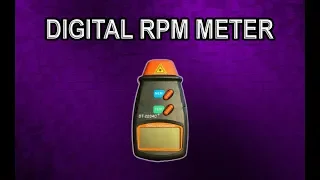 Laser Tachometer on a Budget 10$ - How to Measure RPM, What's Inside