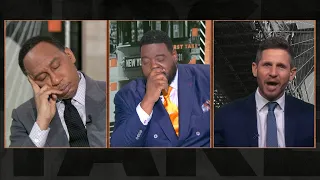 😴 Stephen A. & Damien Woody fall asleep during Dan Orlovsky's Big Ben vs. Eli argument | First Take