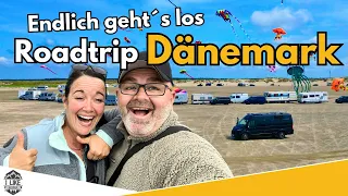 Wir reisen wieder! Wir nehmen euch von Römö bis Bovbjerg mit | #vanlife