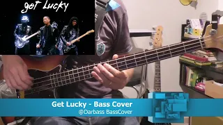 [Daft Punk] Get Lucky - Bass Cover 🎧  (with bass notes & tabs)