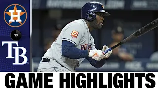 Astros vs. Rays Game Highlights (9/19/22) | MLB Highlights