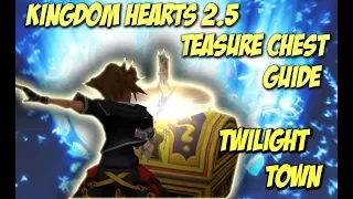 Kingdom Hearts Remix 2.5 Twilight Town Treasure Chest Guide & Walkthrough