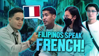 FILIPINOS SPEAKING FRENCH 🇫🇷 | How did they learn the Language of Love?