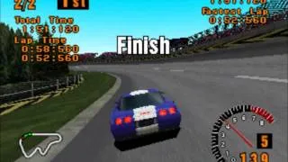 Gran Turismo 1 (PSX) - High Speed Ring gameplay (Arcade Mode)