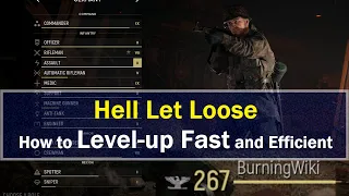 Level up ANY Class Fast - Hell Let Loose